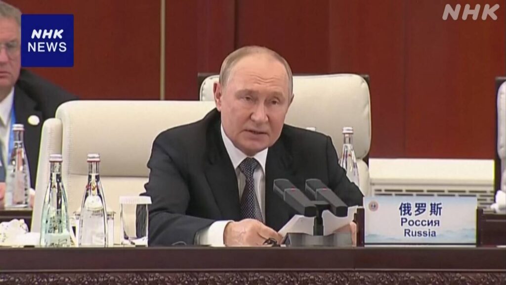 プーチン大統領 停戦に向けた議論 主導したい考えを強調 - nhk.or.jp