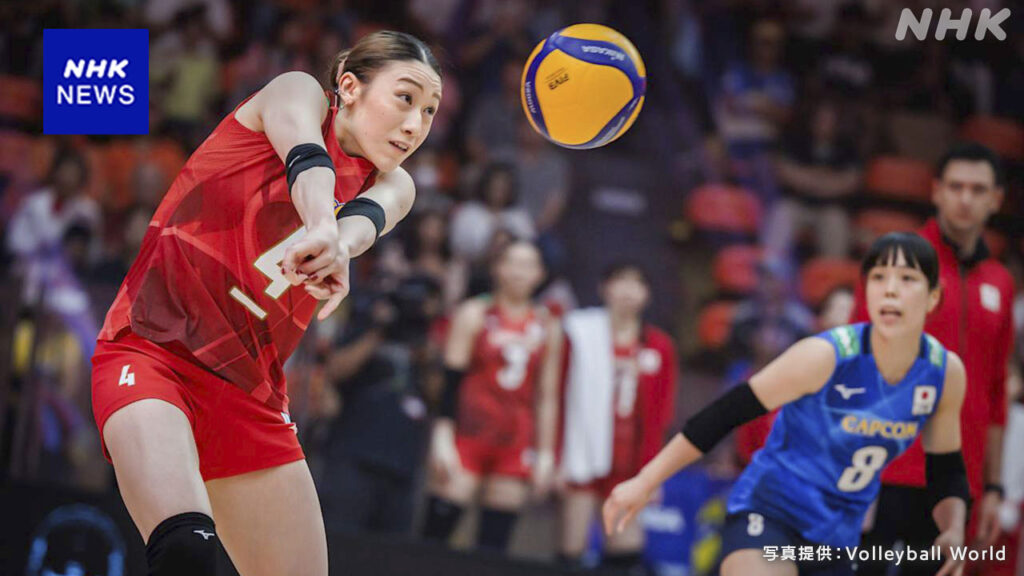 バレーボール女子世界選手権 日本 オランダに勝って準決勝進出 - nhk.or.jp