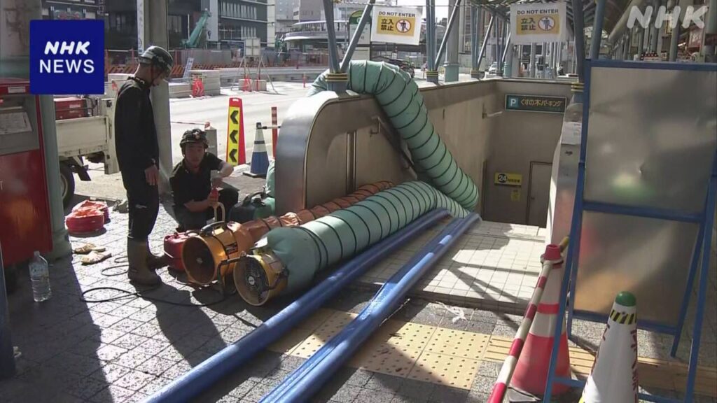 三重 四日市 12日の大雨で地下駐車場の180台以上浸水 排水続く - nhk.or.jp