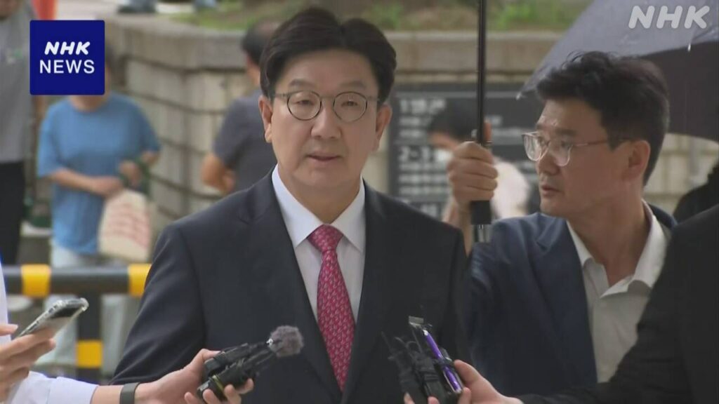 韓国 ユン前大統領に近い大物議員逮捕 旧統一教会に捜査も - nhk.or.jp