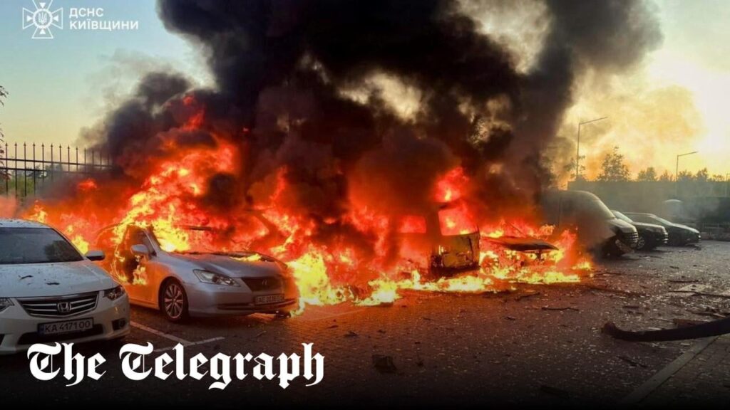 ロシアの爆弾ウクライナの後、ポーランドはジェットをスクランブルします