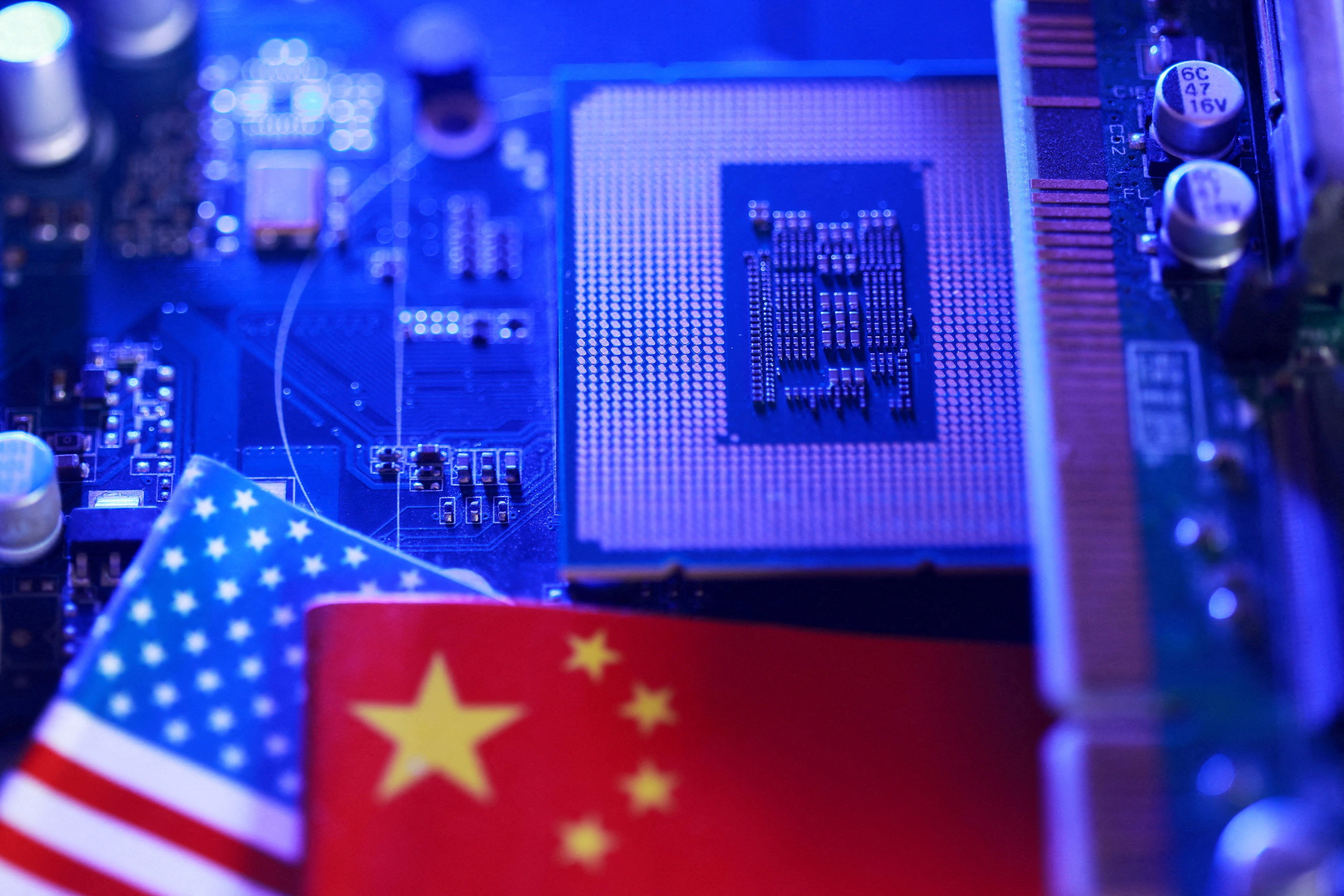 中国、米の半導体貿易政策を調査　「差別的扱い」　通商協議控え