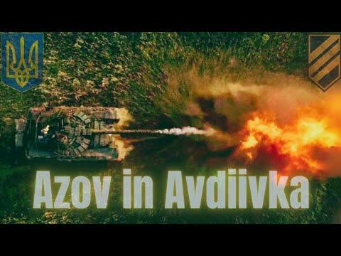 AvdiivkaのAzov Brigade Frontline Combatが翻訳されました。アーカイブ映像