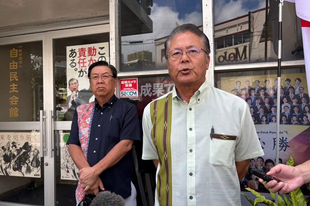 自民沖縄県連、総裁選の前倒し求めず　慎重意見が多数