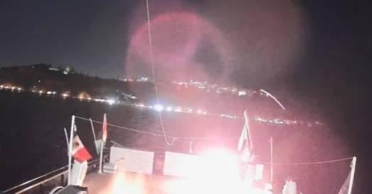 ガザに旅行する艦隊はドローンとの新しい攻撃を非難する、モルタグアは彼が見たものを報告する
