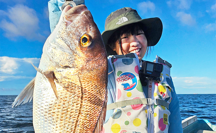 親子で挑んだ岩代沖カセ釣りで55cmマダイ手中【和歌山】イサキやメイチダイも好ヒット (2025年9月30日) - エキサイトニュース