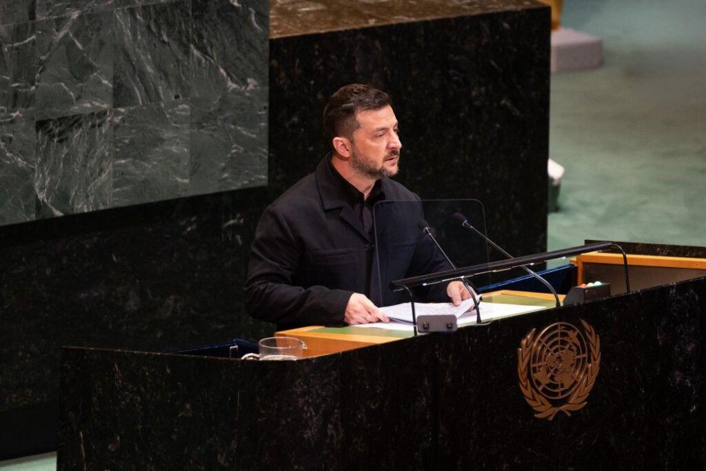 Zelenskyiは、ヨーロッパが国連で「ジョージアを失った」と言い、ジョージアンの夢からのプッシュバックを促します