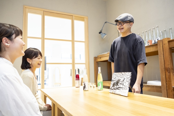 ◆提携店一例/ハッピー太郎醸造所。店主達との交流もギフトの醍醐味