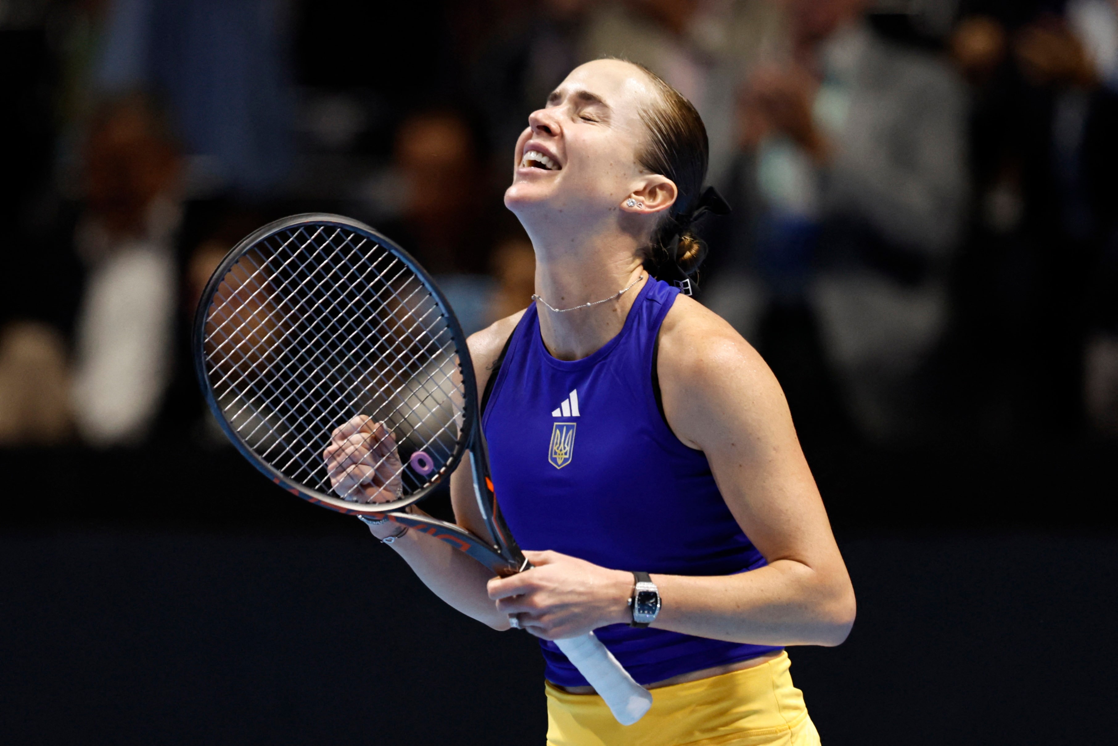 テニス＝ウクライナ、初のＢＪＫ杯準決勝へ　スペイン下す