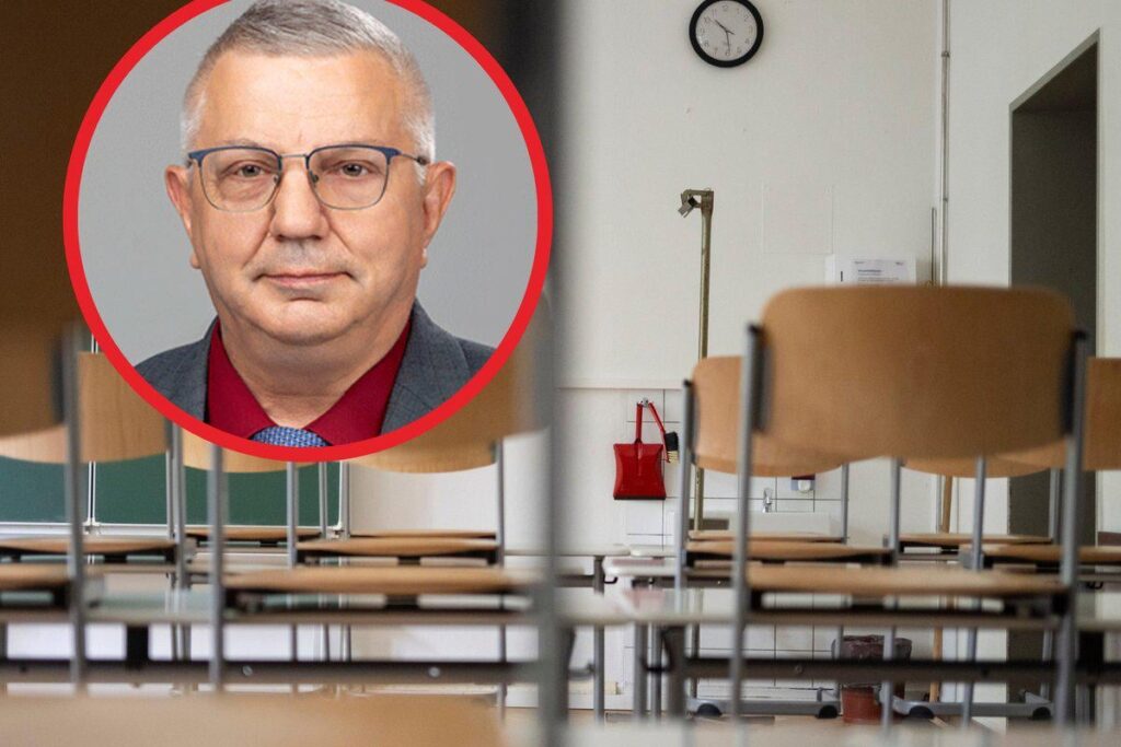 警察は未成年の性的誘惑のために学校の火をつけた教師の物語を拘留しました