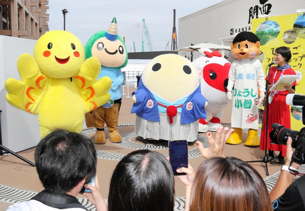 コウノトリ野生復帰や渦潮で縁、兵庫と6府県の魅力PR 大阪・関西万博で「フレンドシップウィーク」 - 神戸新聞