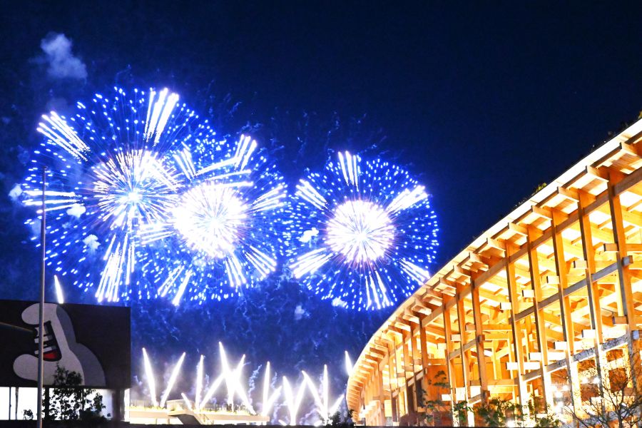 バリエーションも裕で見応え抜群（9月27日大阪・関西万博）