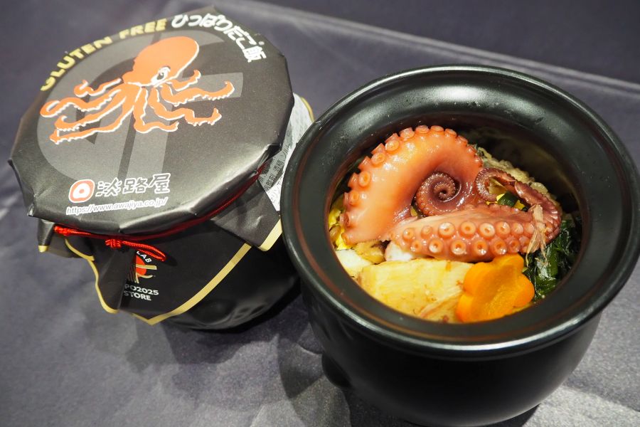 万博会場限定「ひっぱりだこ飯」神戸の２企業コラボでおいしいグルテンフリー | Lmaga.jp