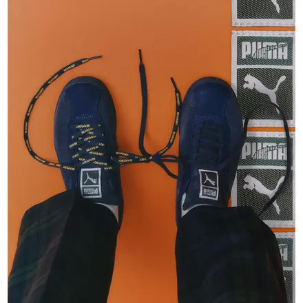 【国内先行予約/10月10日発売予定】ビームス ボーイ × プーマ ブラジル ネイビー