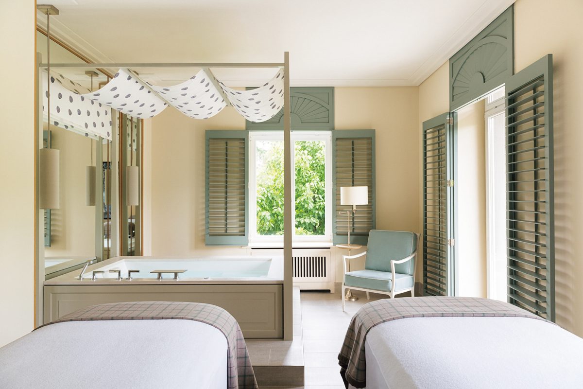 「ブレナーズ パーク ホテル＆スパ」のトリートメントルーム