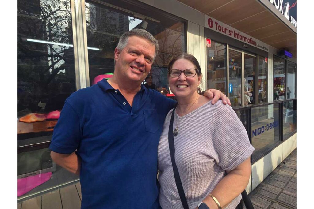 オーストラリアから初来日した2人【写真：ENCOUNT編集部】