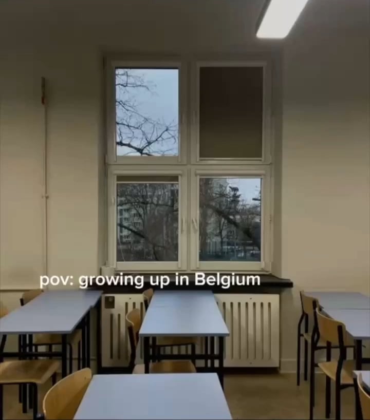 ベルギーで育った