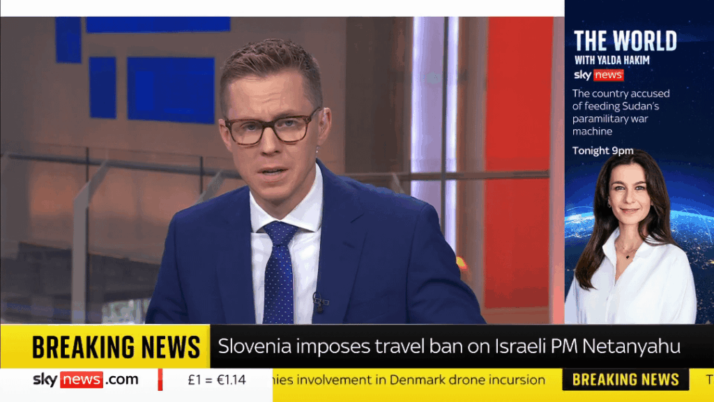 スロベニアは、ベンジャミン・ネタニヤフ首相に旅行禁止を課します