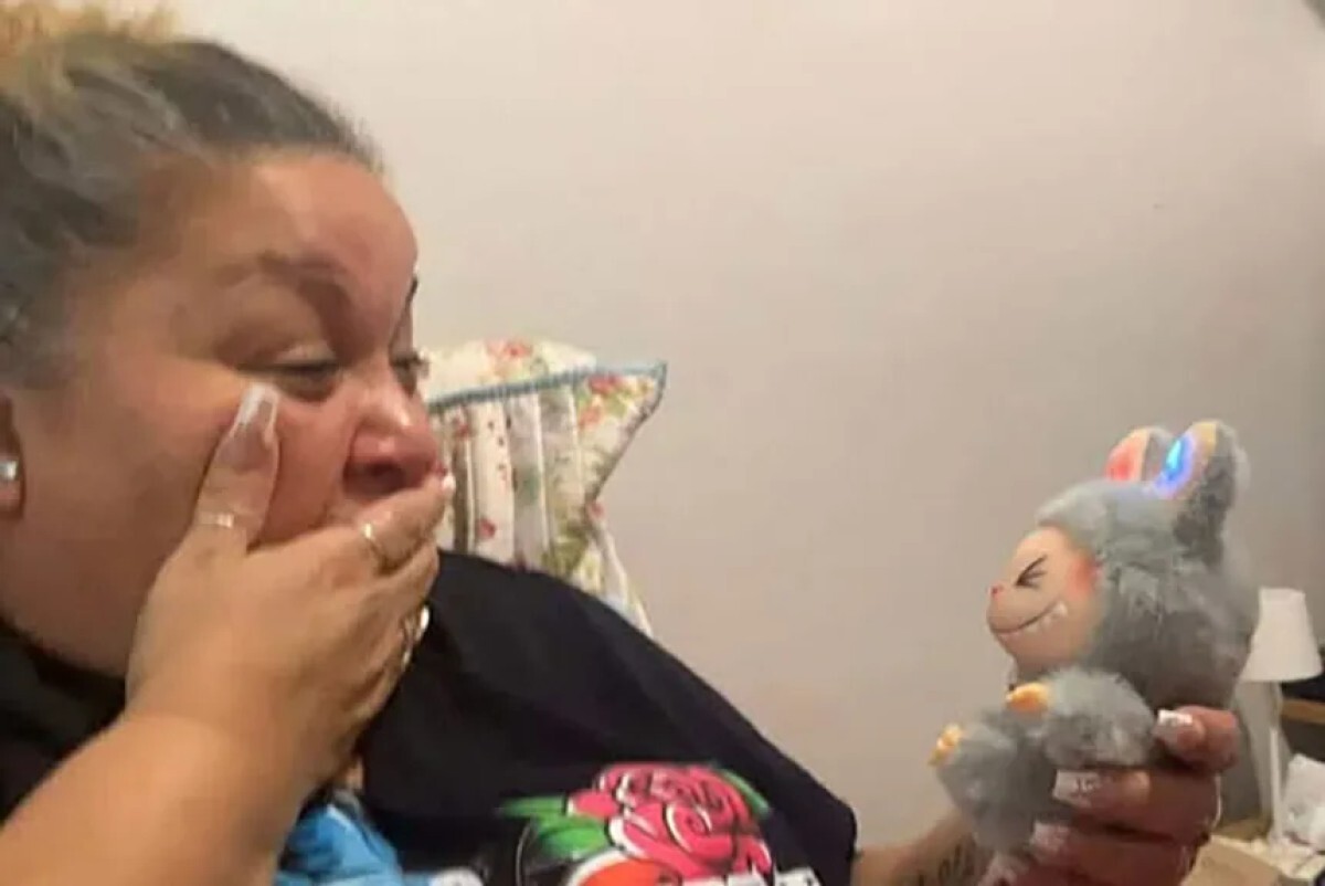 歌を歌うラフフにびっくり/Courtesy of Danielle Torres