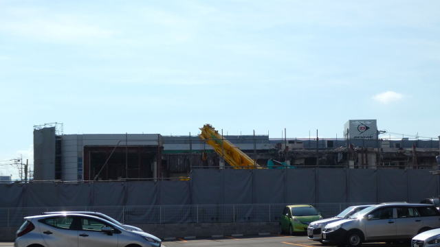 広島ダイヤモンドホテル跡にドン・キホーテ 現地の様子4