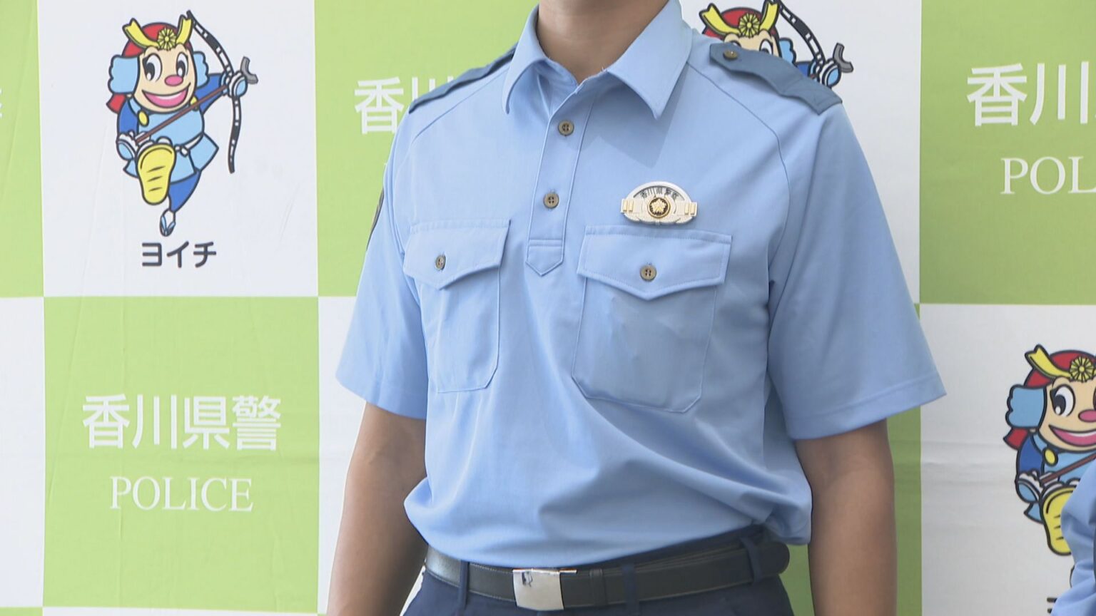 香川県警がポロシャツ型の新しい夏用制服を試験導入　速乾性や伸縮性に優れる | KSBニュース | KSB瀬戸内海放送