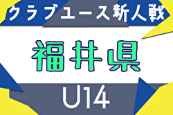 2025年度 福井県クラブユースサッカー新人大会（U-14）9/7結果速報！ | Green Card ニュース