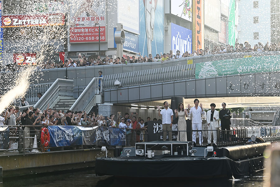 『沈黙の艦隊　北極海大海戦』の大阪プレミアイベントの様子（9月9日 大阪市内・Lmaga.jp撮影）