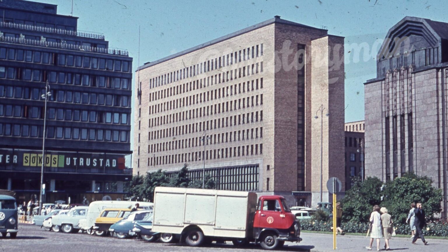 ヘルシンキ市内中心部、1960年代