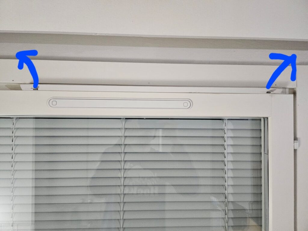 外からの冷たい空気はここから漏れているはずですか？