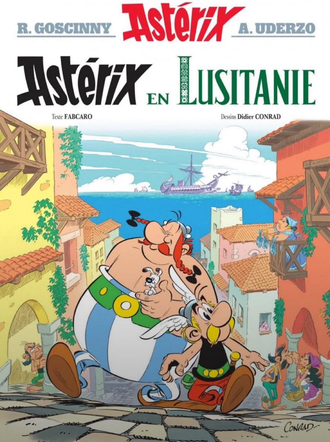 ルシタニアのアステリックスの公式カバー！ 66年後、ついにポルトガルで！