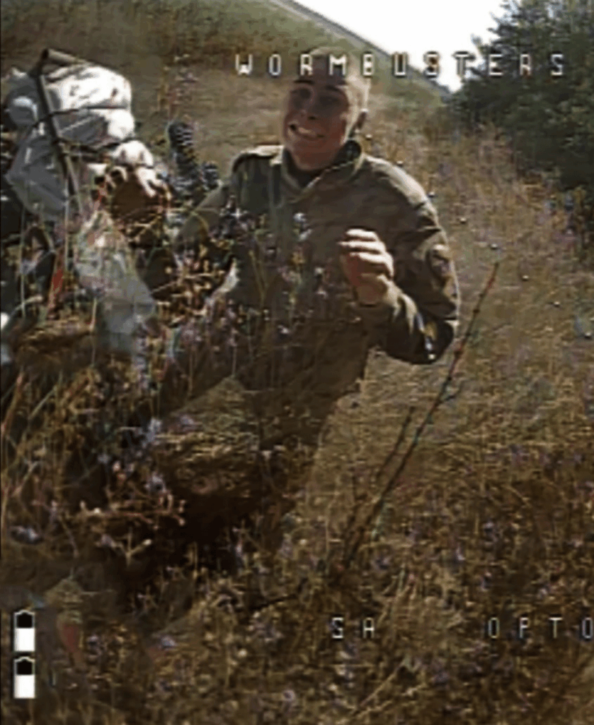 ウクライナのロシア兵の「最後のフレーム」。 ＃13
