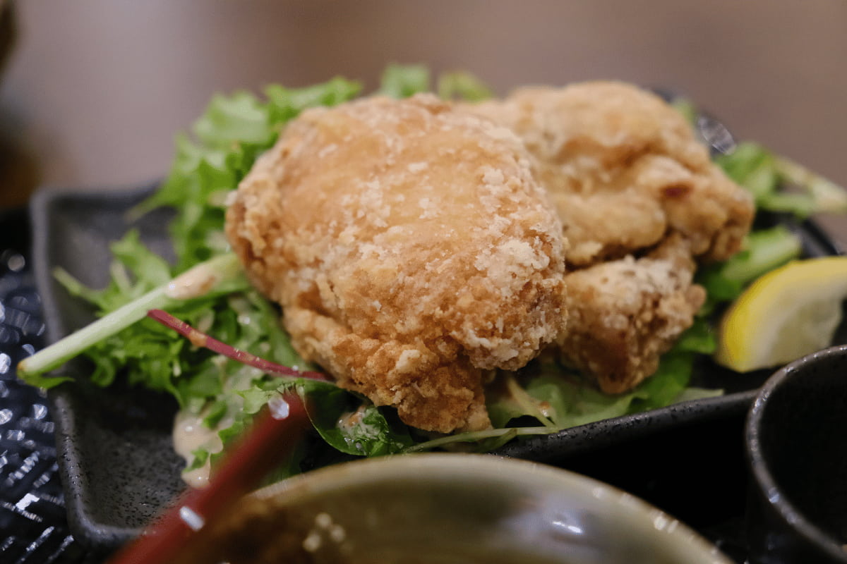 御膳についてくる唐揚げ