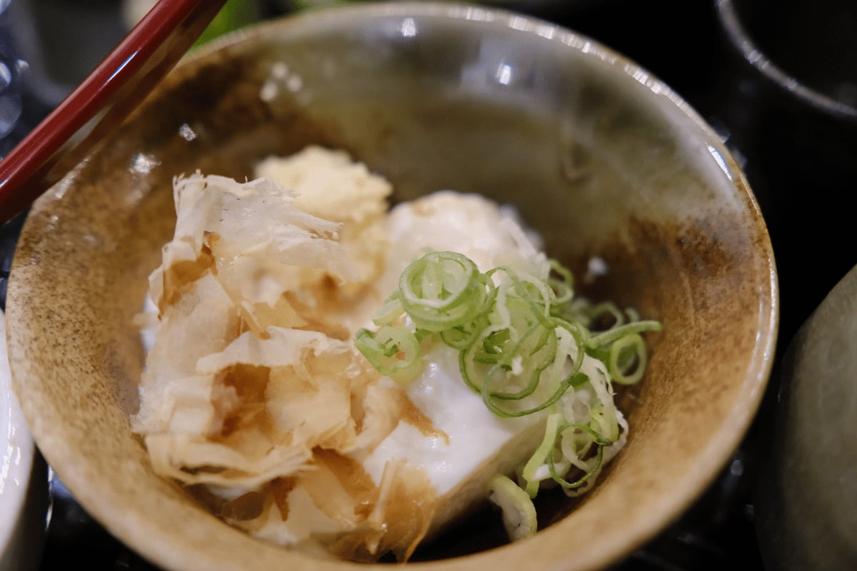 自家製の豆腐