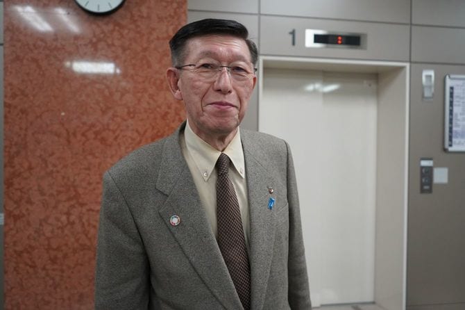 秋田県の佐竹敬久知事。クマ被害を減らすための「秘策」を語った