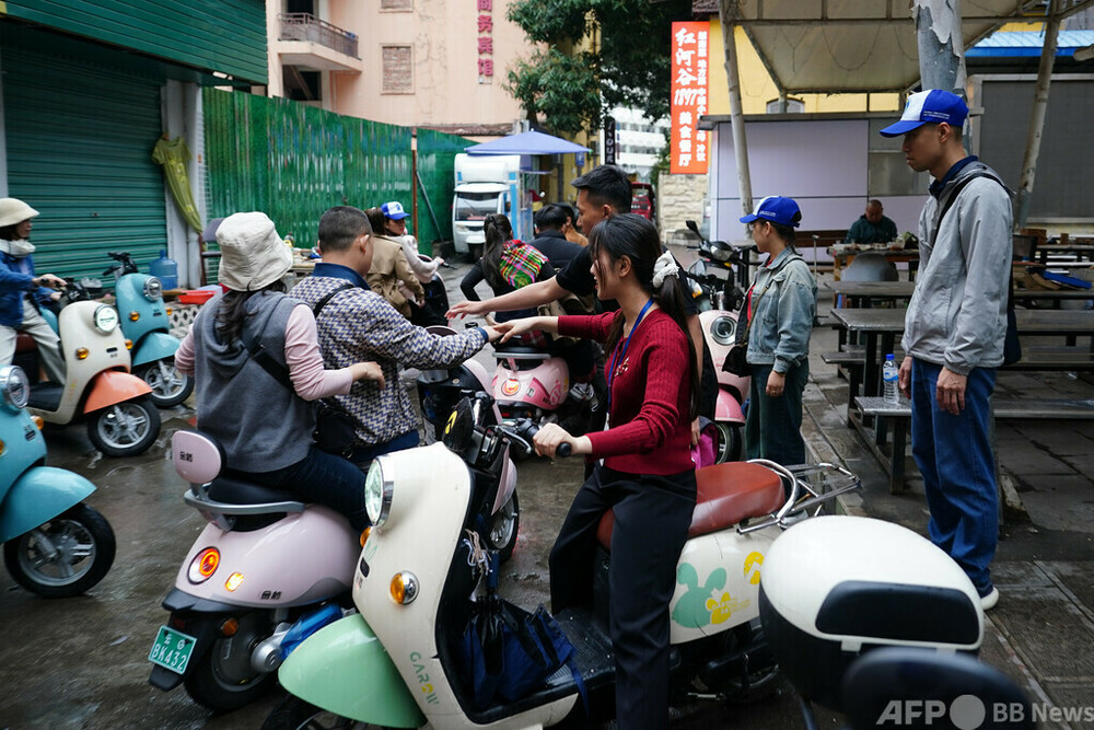 中国電動バイク、海外展開を加速　写真1枚　国際ニュース：AFPBB News