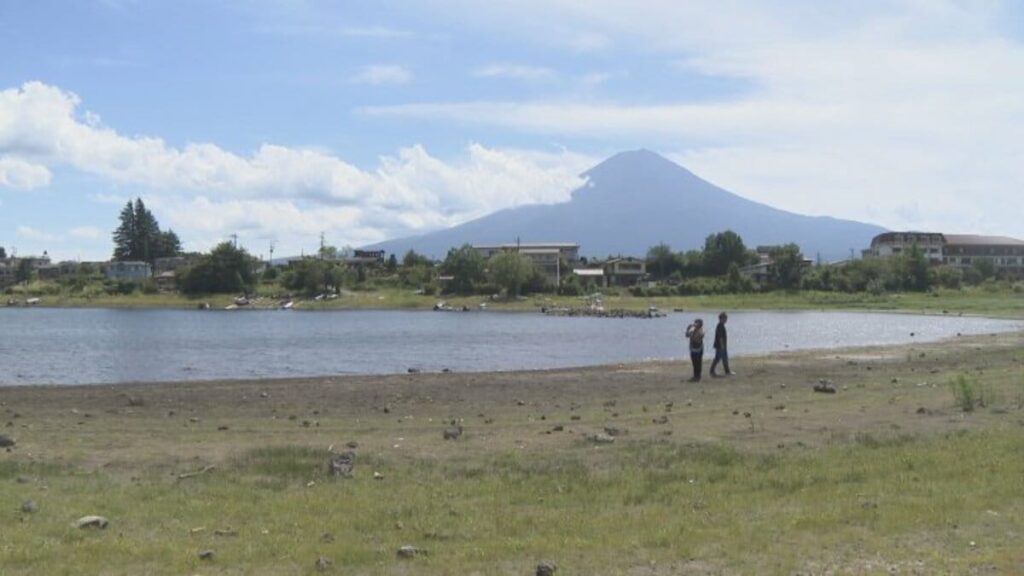 「こんな状況は見たことがないくらい珍しい」河口湖 水位は基準のマイナス3.6ｍ 観光や農業に影響 山梨 | 山梨のニュース | ＵＴＹテレビ山梨 (1ページ) - TBS NEWS DIG