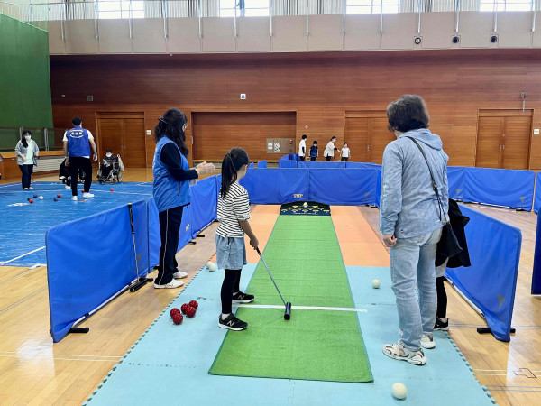 スカットボールコーナーの様子