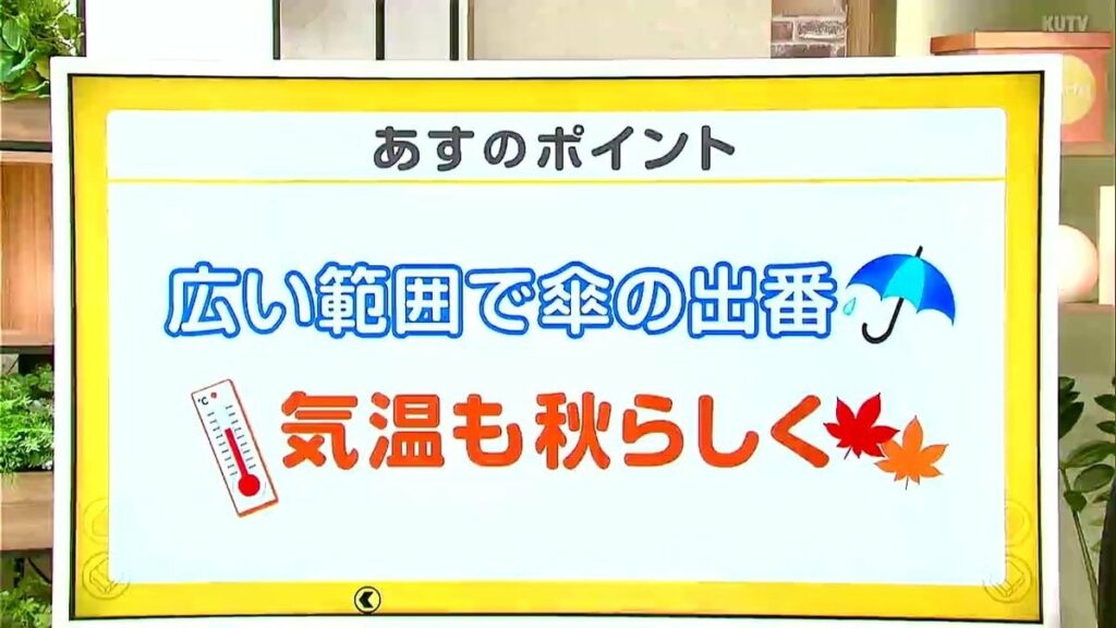 高知の天気 ２５日 広い範囲で雨 山岸拓気象予報士が解説 | 高知のニュース・天気｜KUTV NEWS | KUTVテレビ高知 - TBS NEWS DIG