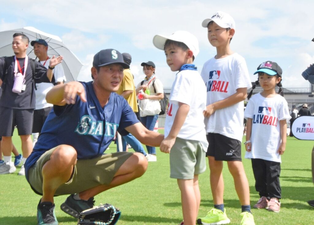 川﨑宗則さん、岩隈久志さん佐賀市で指導　野球経験少ない約700人参加　体験イベント「プレイボール　in SAGA」 | まちの話題 | 佐賀県のニュース
