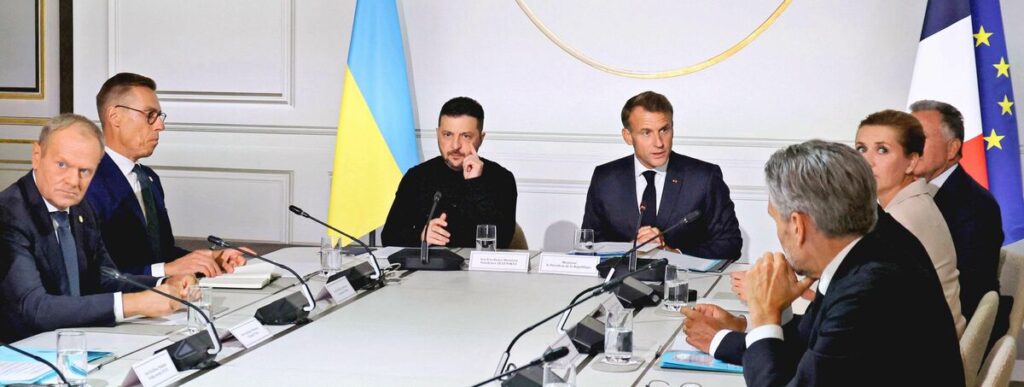 安全の保証 協議大詰め 仏大統領「準備は完了」 パリで有志国連合 ウクライナ支援 - 沖縄タイムス社