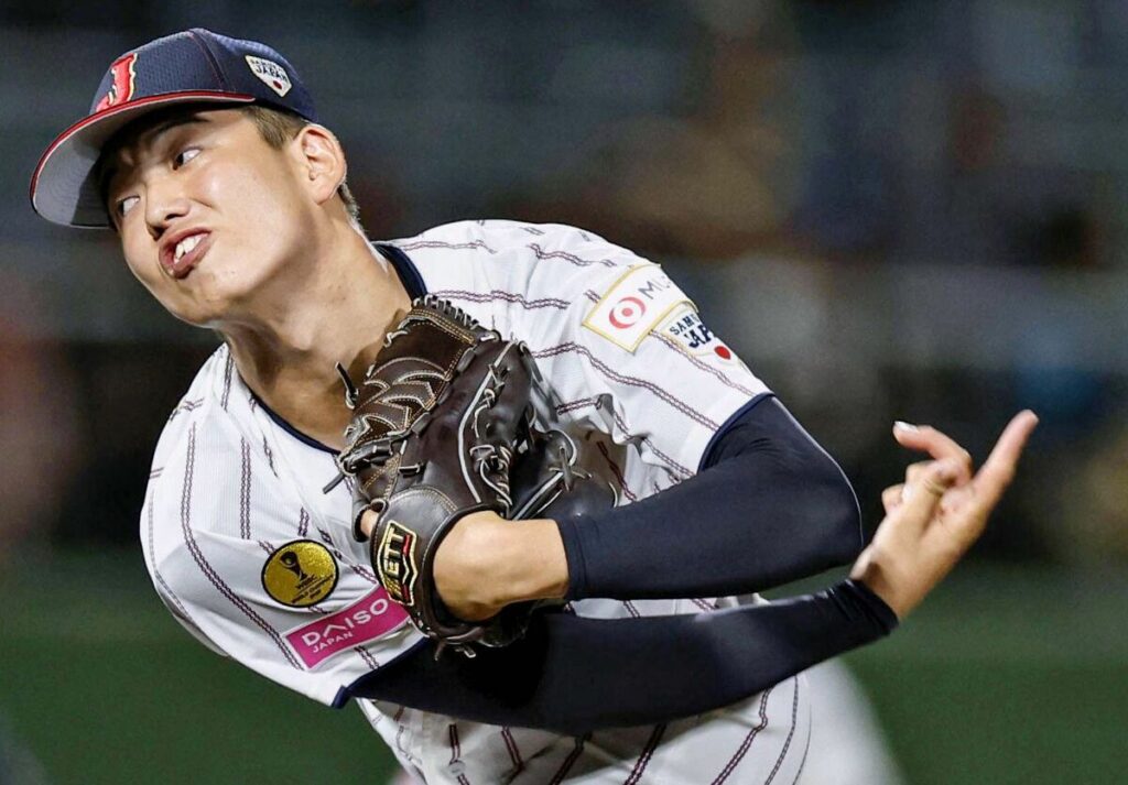［Ｕ－１８ＢＡＳＥＢＡＬＬ ＷＯＲＬＤ ＣＵＰ ＯＫＩＮＡＷＡ ２０２５］（１次リーグ） 森下快投 早瀬が好救援 イタリアに４－１ - 沖縄タイムス社