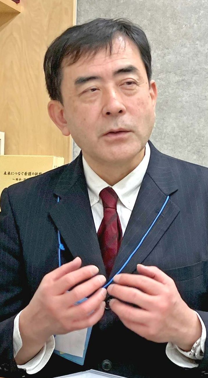 日本ＧＩ学会の中塚幹也理事長