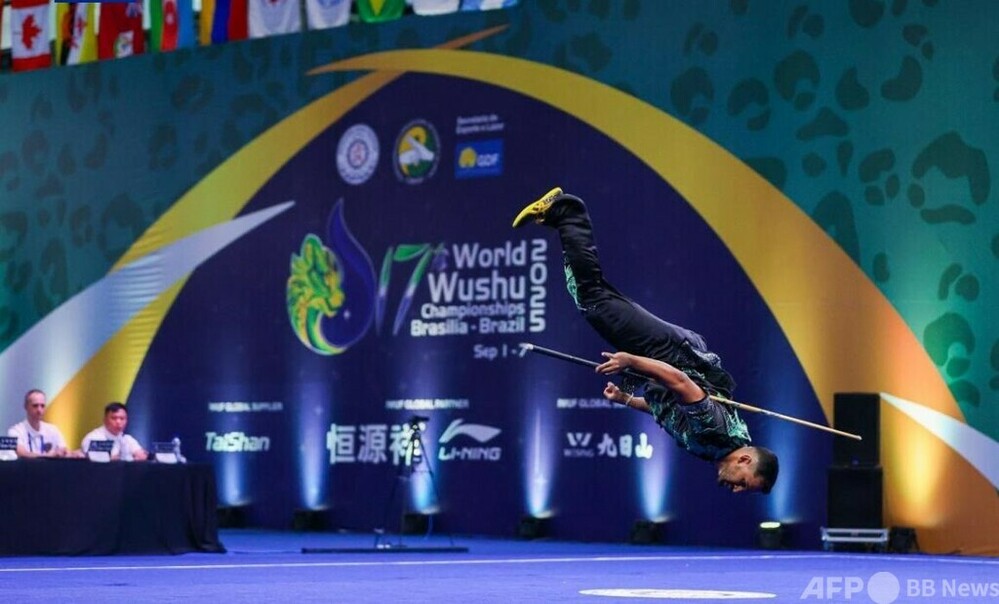 第17回世界武術選手権大会がブラジルで開催 70カ国1000人が参加　写真1枚　国際ニュース：AFPBB News