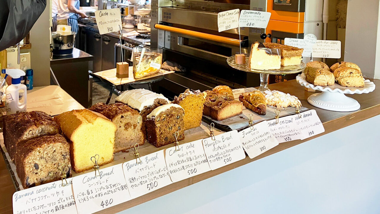 小手指の英国風カフェ「Lilly＆Qcumber」(リリー ＆ キューカンバー)の焼き菓子