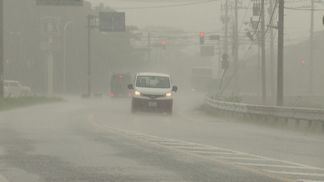 台風15号は5日昼前から夕方にかけ県内に最接近か 5日午前中は激しい雨に注意を