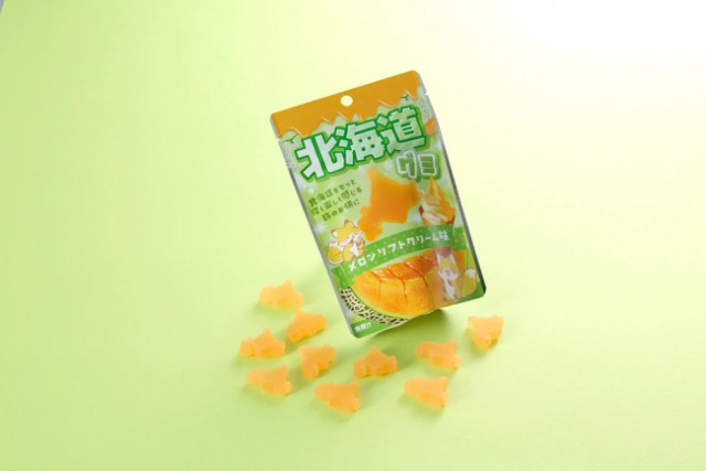 北海道グミシリーズ第2弾！「北海道グミ メロンソフトクリーム味」新発売