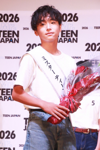 『2026 ミスター・ティーン・ジャパン』準グランプリは大阪府出身の14歳、矢野蒼空さん「人に笑顔を届けられる俳優になる」