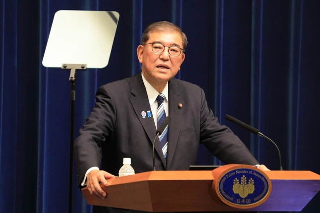 退陣表明会見に臨む石破茂首相。イーロン・マスク氏はどう受け止めたのか