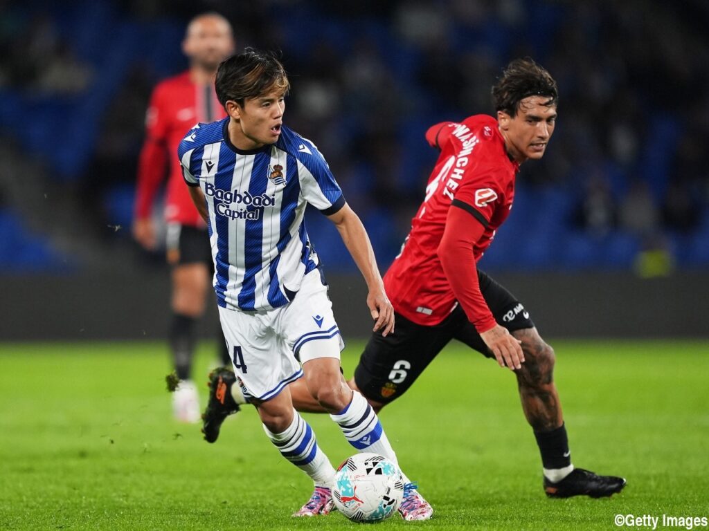 ソシエダ、マジョルカとの“未勝利対決”制して今季初白星&降格圏脱出!! 久保建英の絶妙スルーパス起点に決勝点 - gekisaka.jp