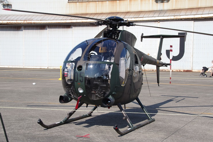 観測ヘリコプターOH-6D